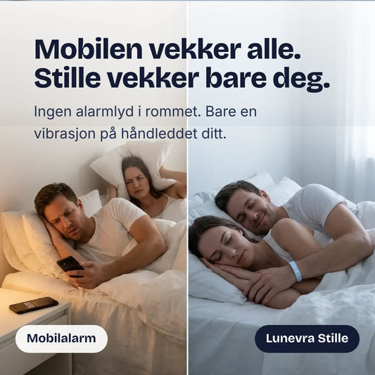 Mobilen vekker alle. Stille vekker bare deg.